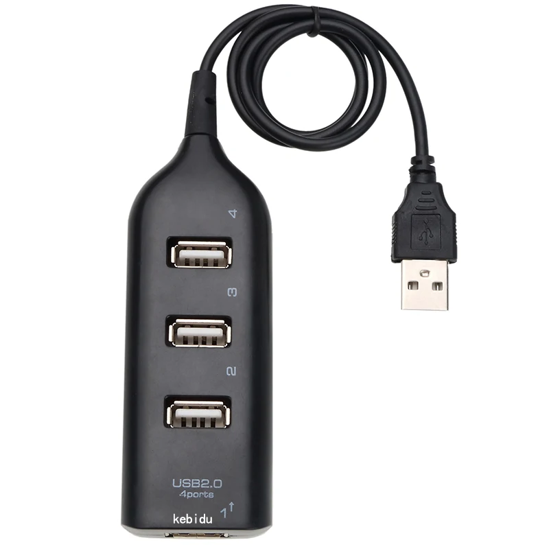 Car Cigarette Lighter Splitter USB 2.0 Hight Speed 4 Port USB Hub Socket Splitter Adapter For PC Computer Office Home Phone Auto thumbnail 2