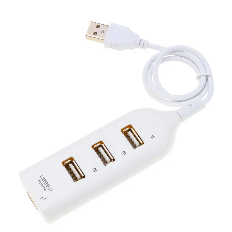 Car Cigarette Lighter Splitter USB 2.0 Hight Speed 4 Port USB Hub Socket Splitter Adapter For PC Computer Office Home Phone Auto thumbnail 5