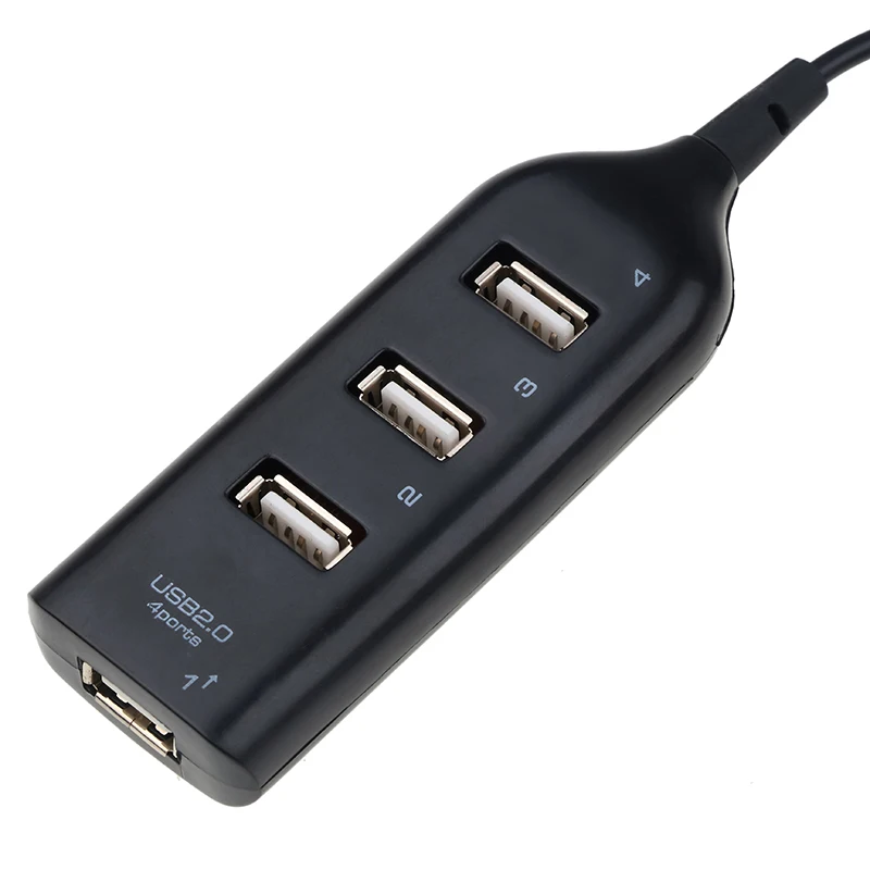 Car Cigarette Lighter Splitter USB 2.0 Hight Speed 4 Port USB Hub Socket Splitter Adapter For PC Computer Office Home Phone Auto thumbnail 4