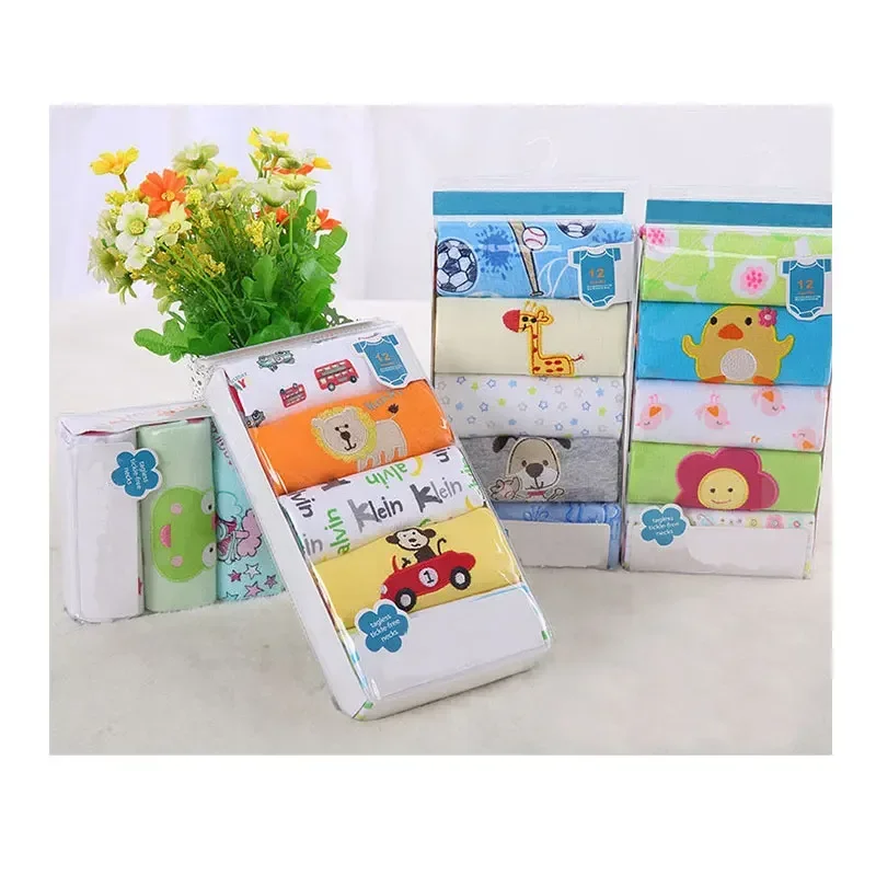 [5Pcs/lot Random Color]Cotton Baby Boy t-shirt Casual Baby Boy Shorts Sleeve Tops Summer Newborn T shirt 3-24 Months thumbnail 6