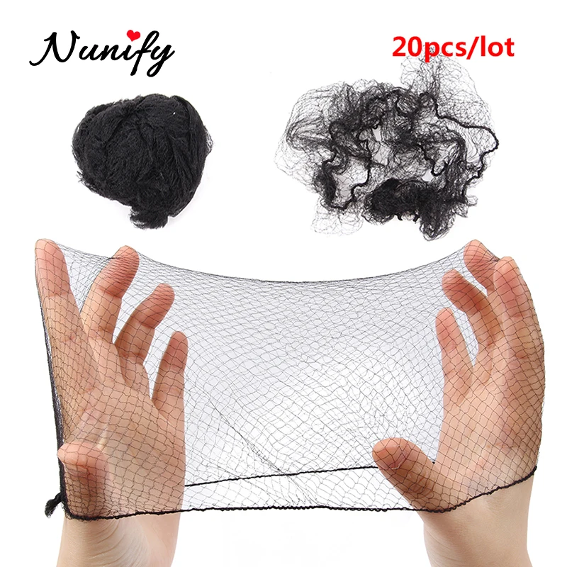 Nunify 5Mm Nylon Hair Nets Invisible Disposable Hair Net Ballet Dance Snoods Net Bun Hair Nets Invisible Elastic Edge Mesh Hair thumbnail 3