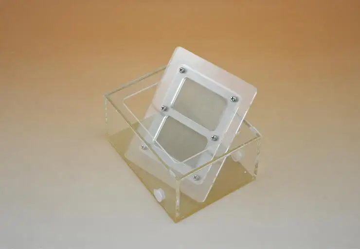 Acrylic with lid feeding box Feeding box Spider box Kun reptile box Ant nest Ant 12*6*9 cm breeding insect breeding box thumbnail 4