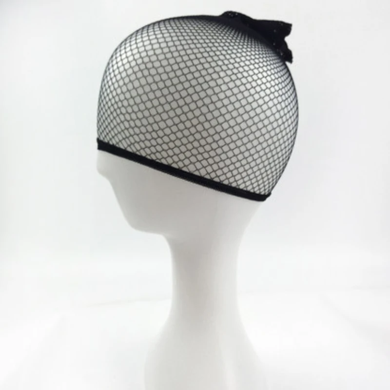Wholesale Black Snood Nylon Hairnet Materials For Wigs Making Streching Elastics Mesh Cap For Women Wig Liner Accessories thumbnail 2