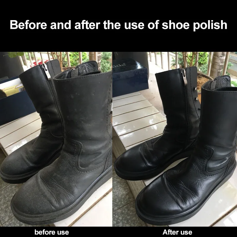1 Set Leather Shoes Polish Set Brush Cleaning Kit Keep Shiny Clean Tools for Leather Shoes Care Kit Portable For Boots Sneakers thumbnail 3