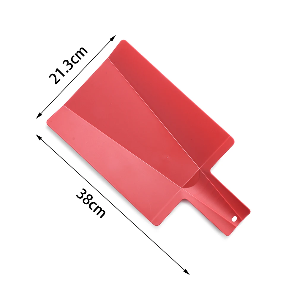 38*21.3 cm Foldable Chopping Blocks Food Grade Plastic Vegetable Meat Cutting Board Multi-function Home Kitchen Tools Accessory thumbnail 6