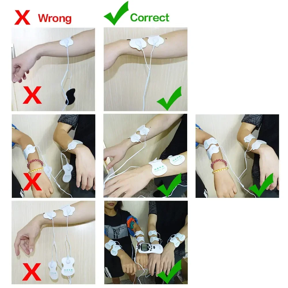 Health Tens Muscle Neck Massager Back Electric Digital Therapy Machine Massage Electronic Pulse Stimulator for Full Body Care thumbnail 2
