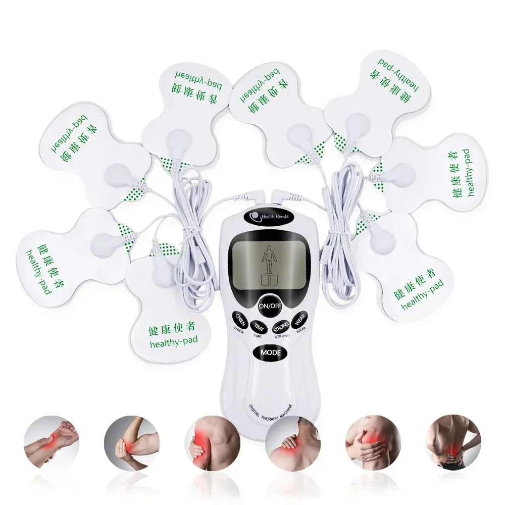 Health Tens Muscle Neck Massager Back Electric Digital Therapy Machine Massage Electronic Pulse Stimulator for Full Body Care thumbnail 3