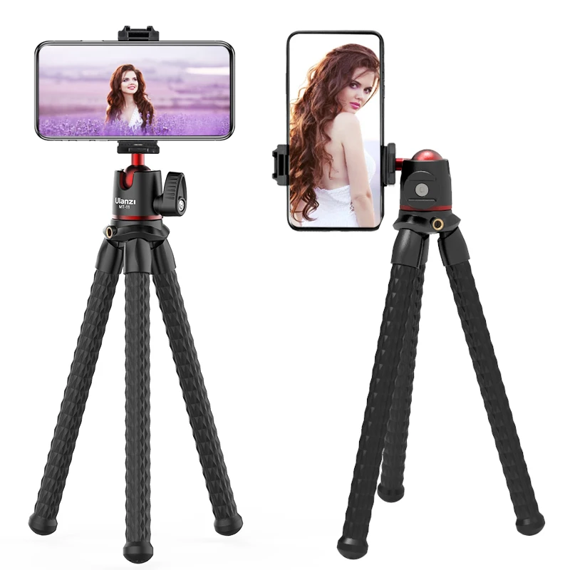 Ulanzi MT-11 Flexible Tripod For Phone DSLR Camera Stand With Remote Control Mini Octopus Legs For iPhone 13 14 Pro Max Holder thumbnail 5