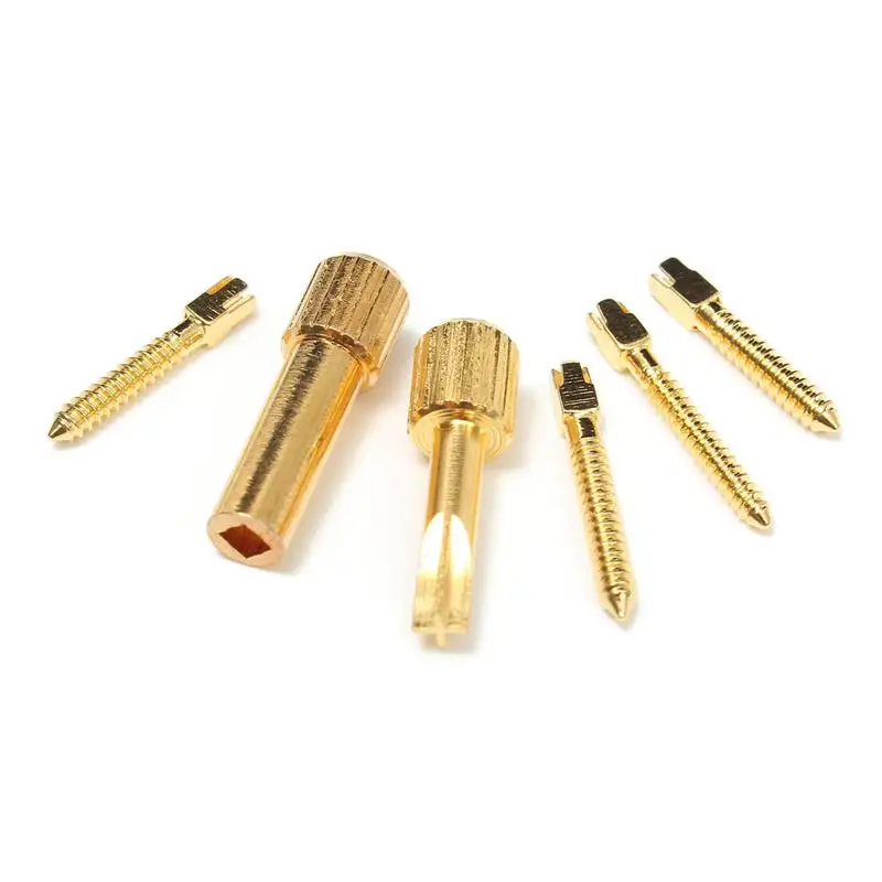 Dental Golden Plated Screw Post 50Pcs Bag  Dental Materials For Dentist Tool Dentistry Use Post thumbnail 3