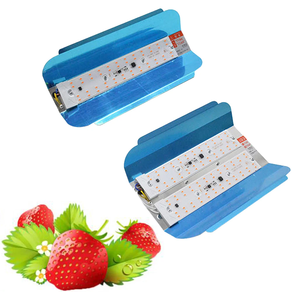 LED Grow Light 50W 100W Full Spectrum Indoor Greenhouse lamp full Grow Lights For Medicinal Plants Flower vegetable seeds thumbnail 2