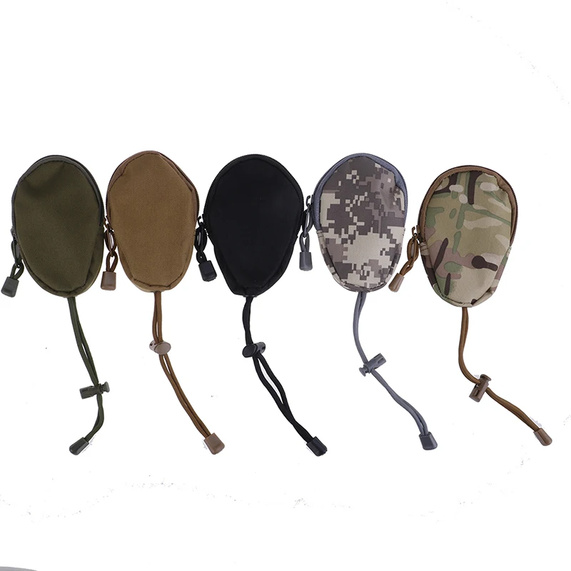 1PCS Military Army Bag Small Pocket Keychain Zipper Case Out Door Pack EDC Mini Key Wallets Holder Men Coin Purses Pouch thumbnail 2