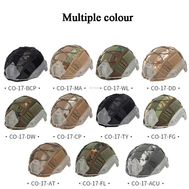 Tactical Helmet Cover for Fast MH PJ BJ Helmet Airsoft Paintball Helmet Cover thumbnail 2