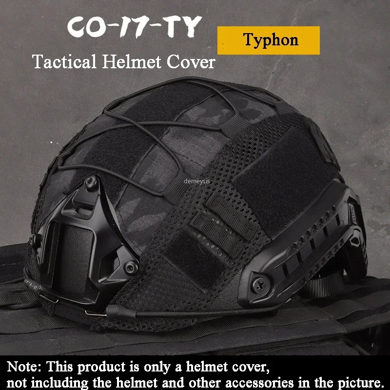 Tactical Helmet Cover for Fast MH PJ BJ Helmet Airsoft Paintball Helmet Cover thumbnail 5