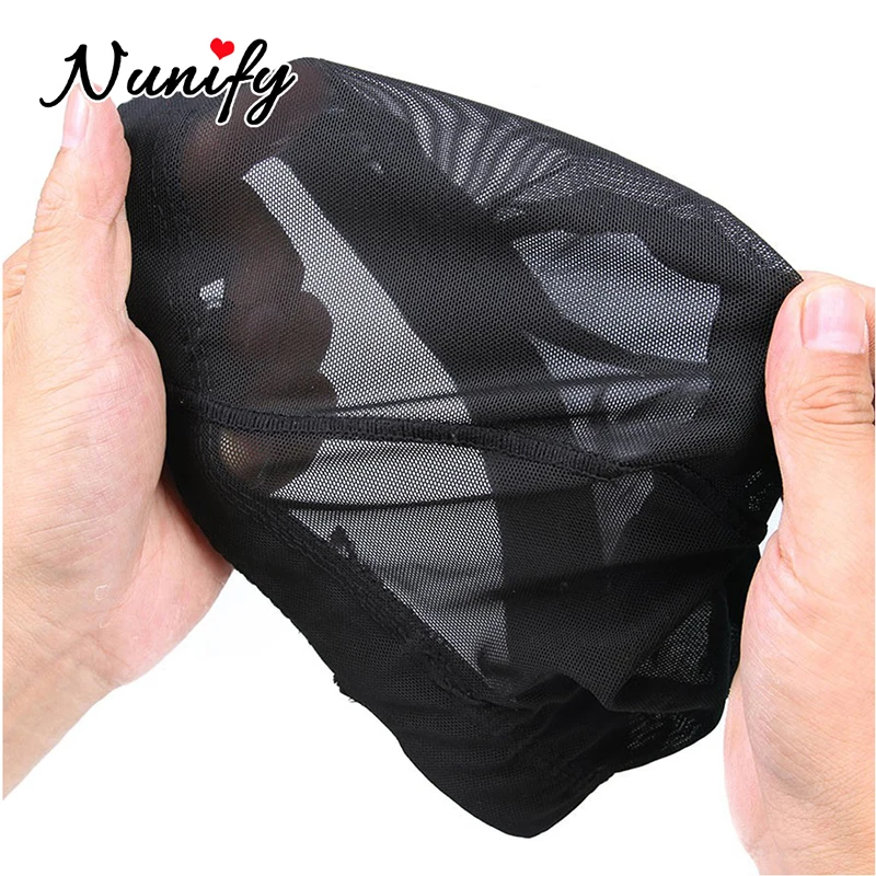 Nunify 1PCS S M L Wholesale Spandex Dome Cap For Bonnet Perruque Black Hairnet Dome Cap Swimming Wig Accessories Wholesale thumbnail 5