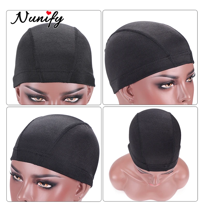 Nunify 1PCS S M L Wholesale Spandex Dome Cap For Bonnet Perruque Black Hairnet Dome Cap Swimming Wig Accessories Wholesale thumbnail 4