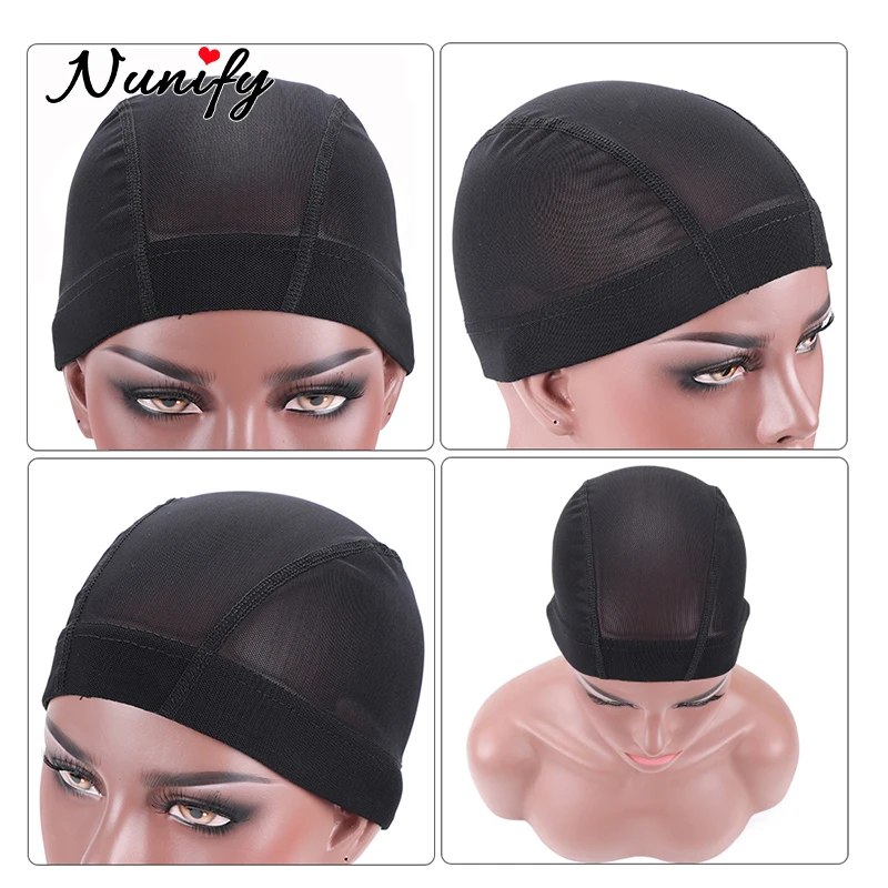 Nunify 1PCS S M L Wholesale Spandex Dome Cap For Bonnet Perruque Black Hairnet Dome Cap Swimming Wig Accessories Wholesale thumbnail 3