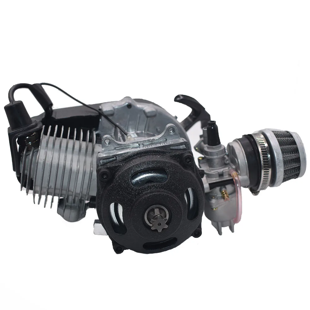 49cc Gas Engine 2 Stroke Motor Easy Pull Start 25H Sprocket Gear Box Air Filter For Mini Pocket Pit Quad Dirt Bike ATV Scooter thumbnail 6