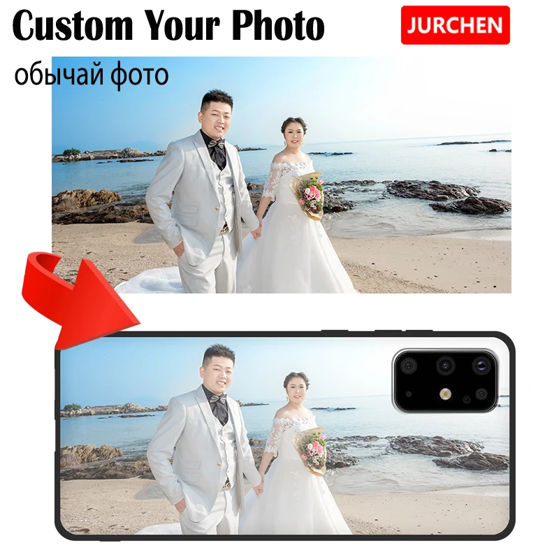 Custom Photo Cases For Samsung Galaxy S22 S20 S10 S10e S21 Ultra Lite FE S8 S9 S7 S6 Edge Plus Note 8 9 5G Name TPU Glass Cover thumbnail 5