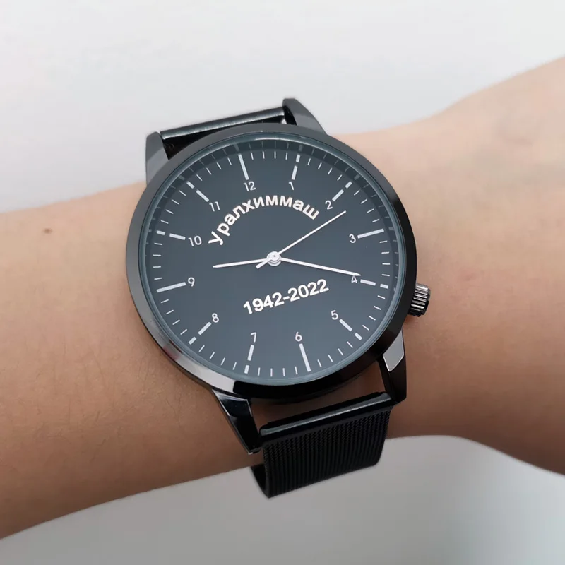 Personalized Free Engrave with Your Name Logo Men Lady Wristwatch Water Resistant 3ATM Customized Man's Woman's Wrist Watches thumbnail 3