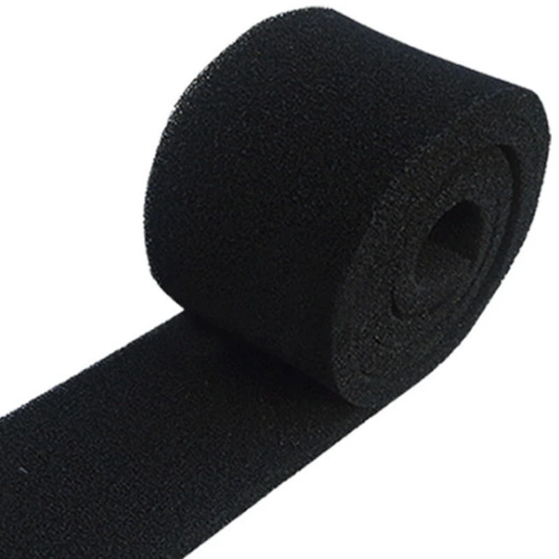 3~20mm Activated carbon filter cotton primary air filter sponge activated carbon honeycomb filter net black polyurethane foam thumbnail 6