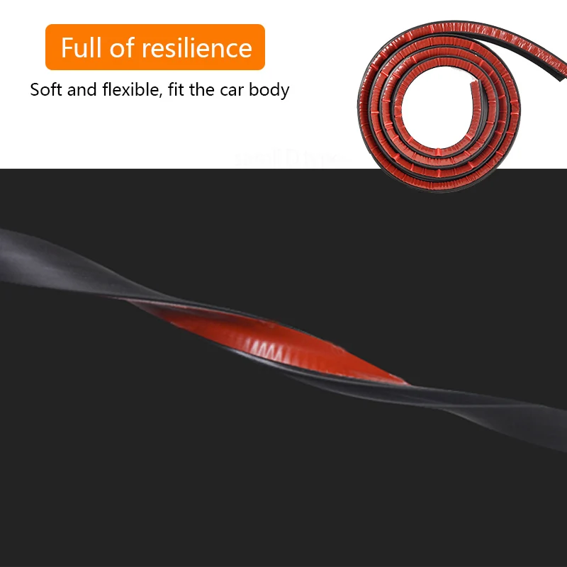 Car Door Seal Strip Auto Rubber Door Sealing Strips Car Door Protector Door Guard Noise Insulation Soundproof Z P D Type Seals thumbnail 5