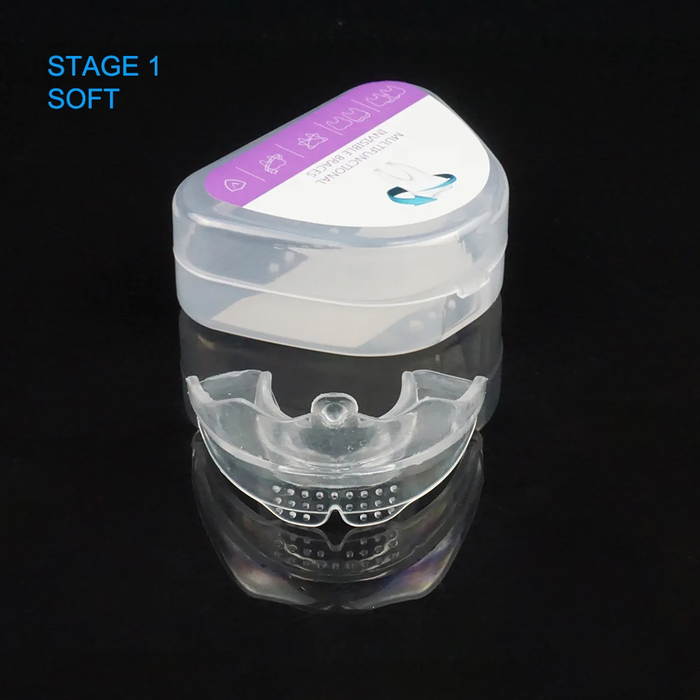 Dental Beaces Aligner Fake Braces for Teeth Straightener Tooth Alignment Orthodontic Appliance Trainer 3 Stage for Adults thumbnail 2