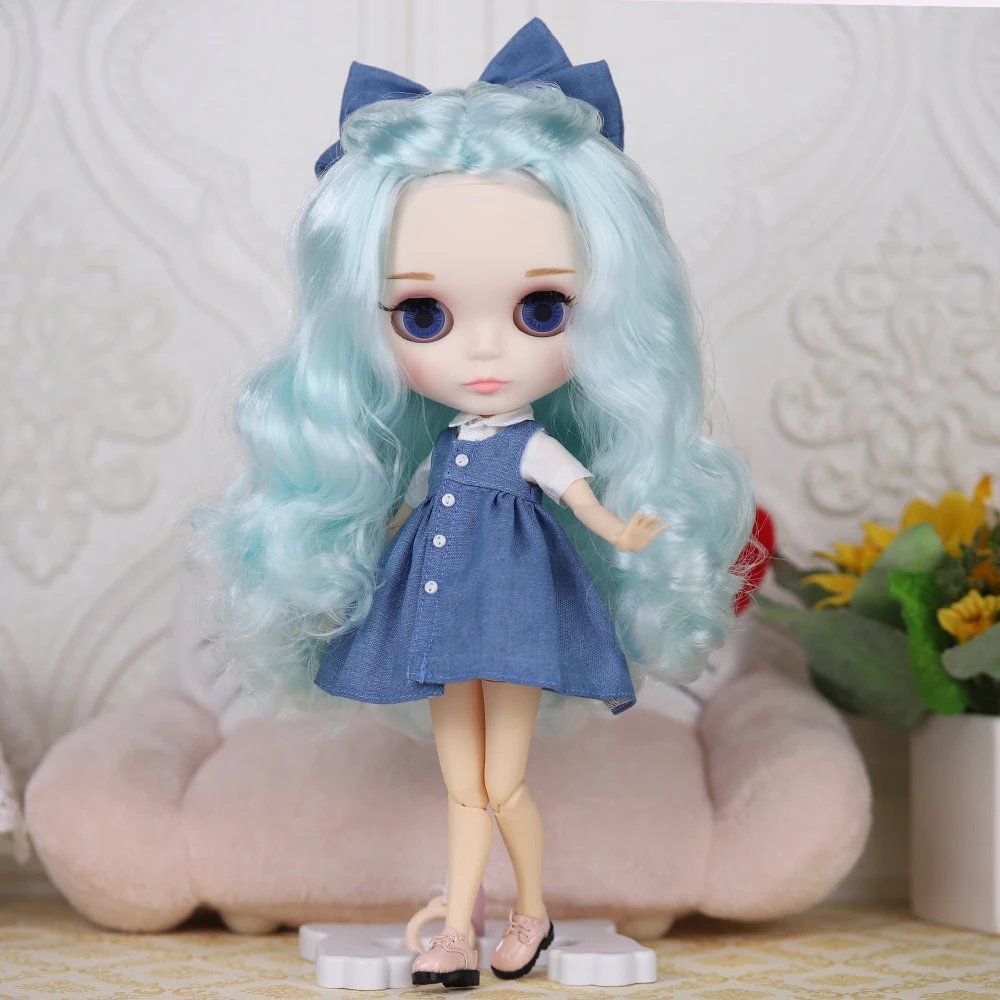 ICY DBS blyth doll 1/6 bjd toy joint body white skin shiny & matte face 30cm on sale special price toy gift anime doll thumbnail 5