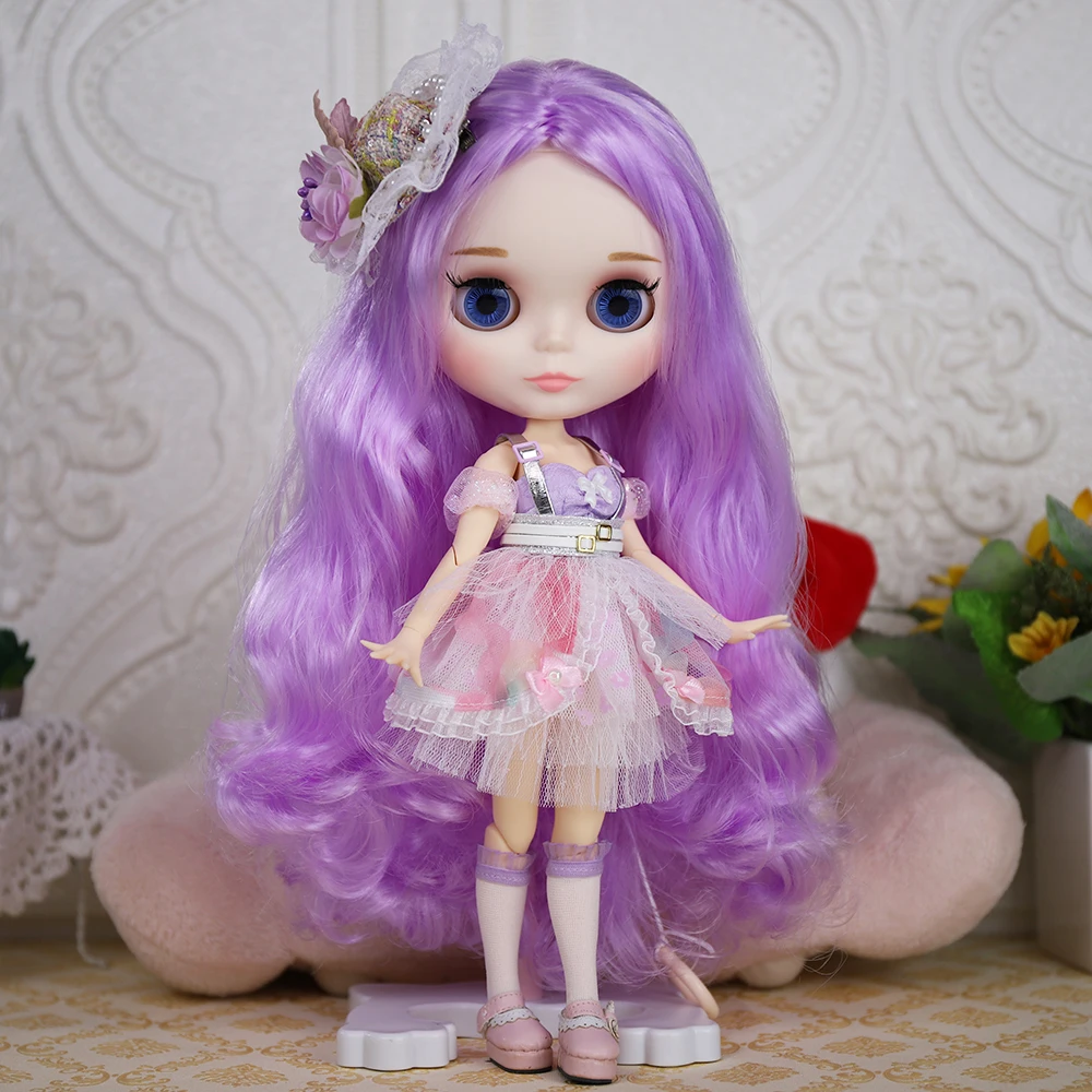 ICY DBS blyth doll 1/6 bjd toy joint body white skin shiny & matte face 30cm on sale special price toy gift anime doll thumbnail 3