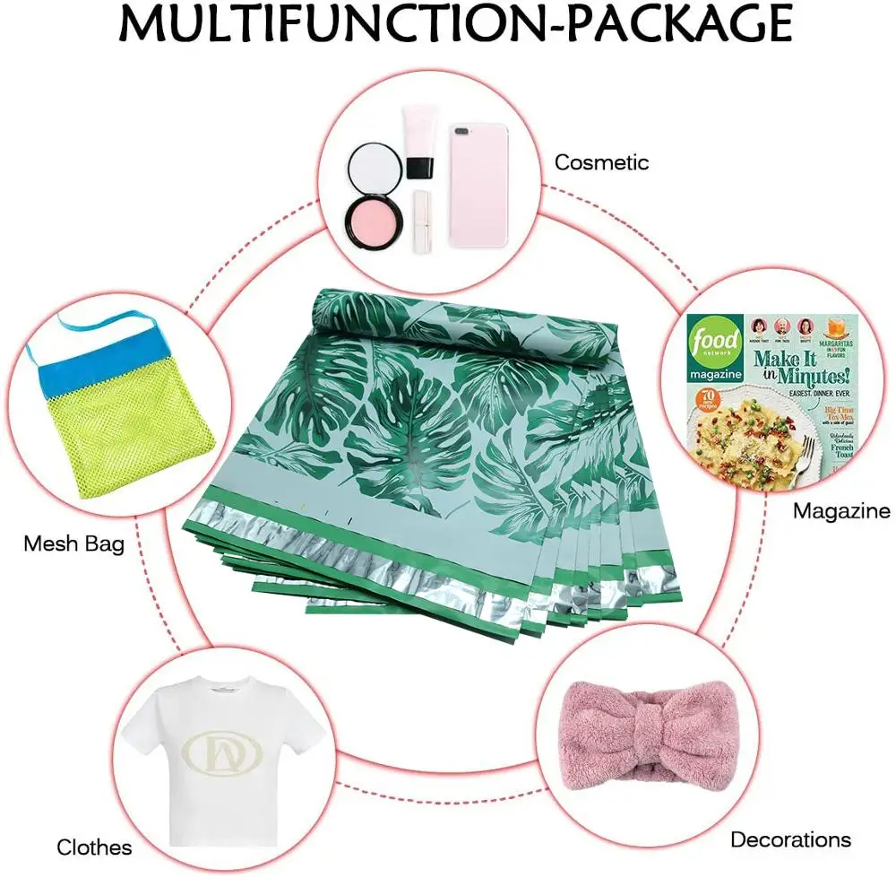 10PCS 10x13'' 25x33cm Printed Poly Mailer Packaging Envelopes with Self Seal Courier Storage Bags Clothes Mailers Packaging Bags thumbnail 3