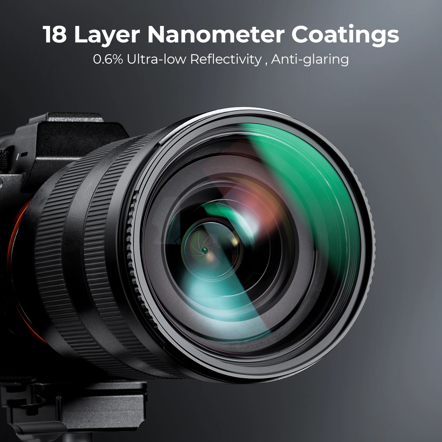 K&F CONCEPT 37-105mm UV Filter Lens MC Ultra Slim Optics with Multi Coated Protection 37mm 49mm 52mm 58mm 62mm 67mm  77mm 82mm thumbnail 3