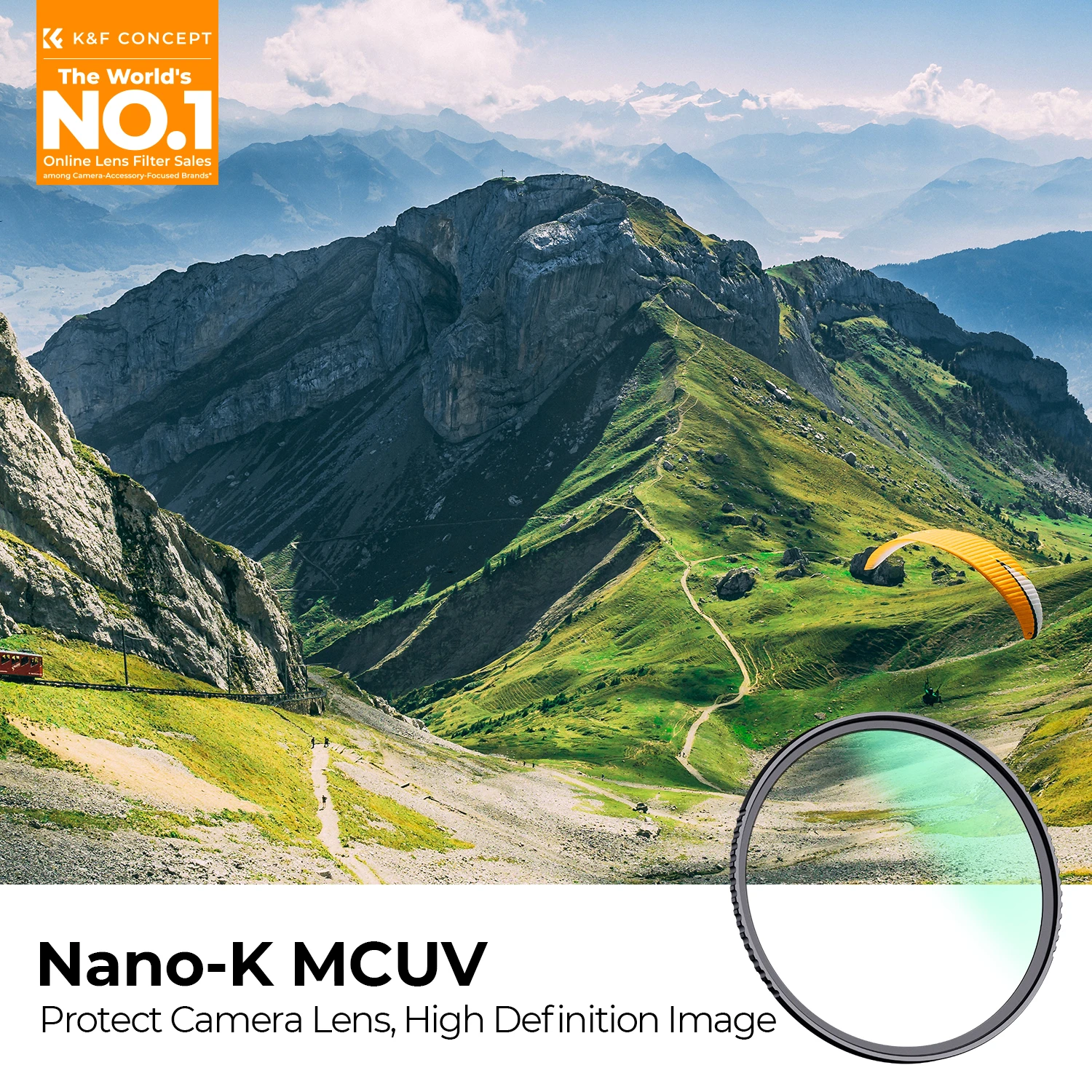 K&F CONCEPT 37-105mm UV Filter Lens MC Ultra Slim Optics with Multi Coated Protection 37mm 49mm 52mm 58mm 62mm 67mm  77mm 82mm thumbnail 2