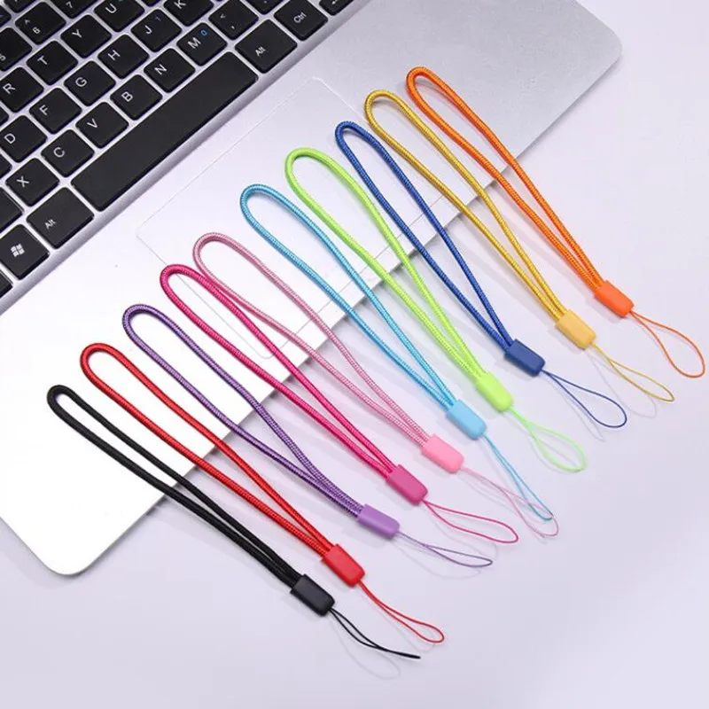20Pcs Hand Wrist Lanyard Strap String Short Grip Lanyard for USB Flash Drive Keychain ID Badge Holder Phone Straps DIY Hang Rope thumbnail 2