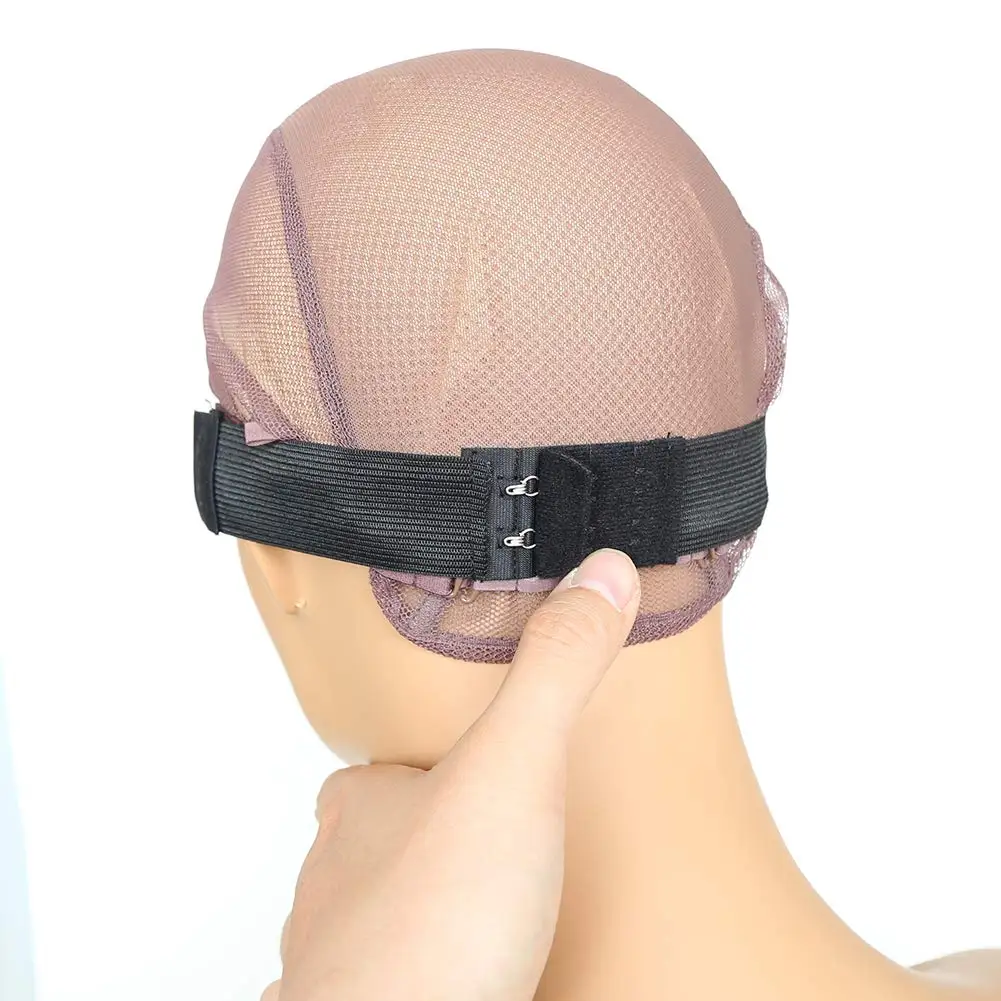 2Pcs Adjustable Elastic Band with Hooks for Wigs/Lace Closure/Lace Frontal Sewing Band Black thumbnail 3