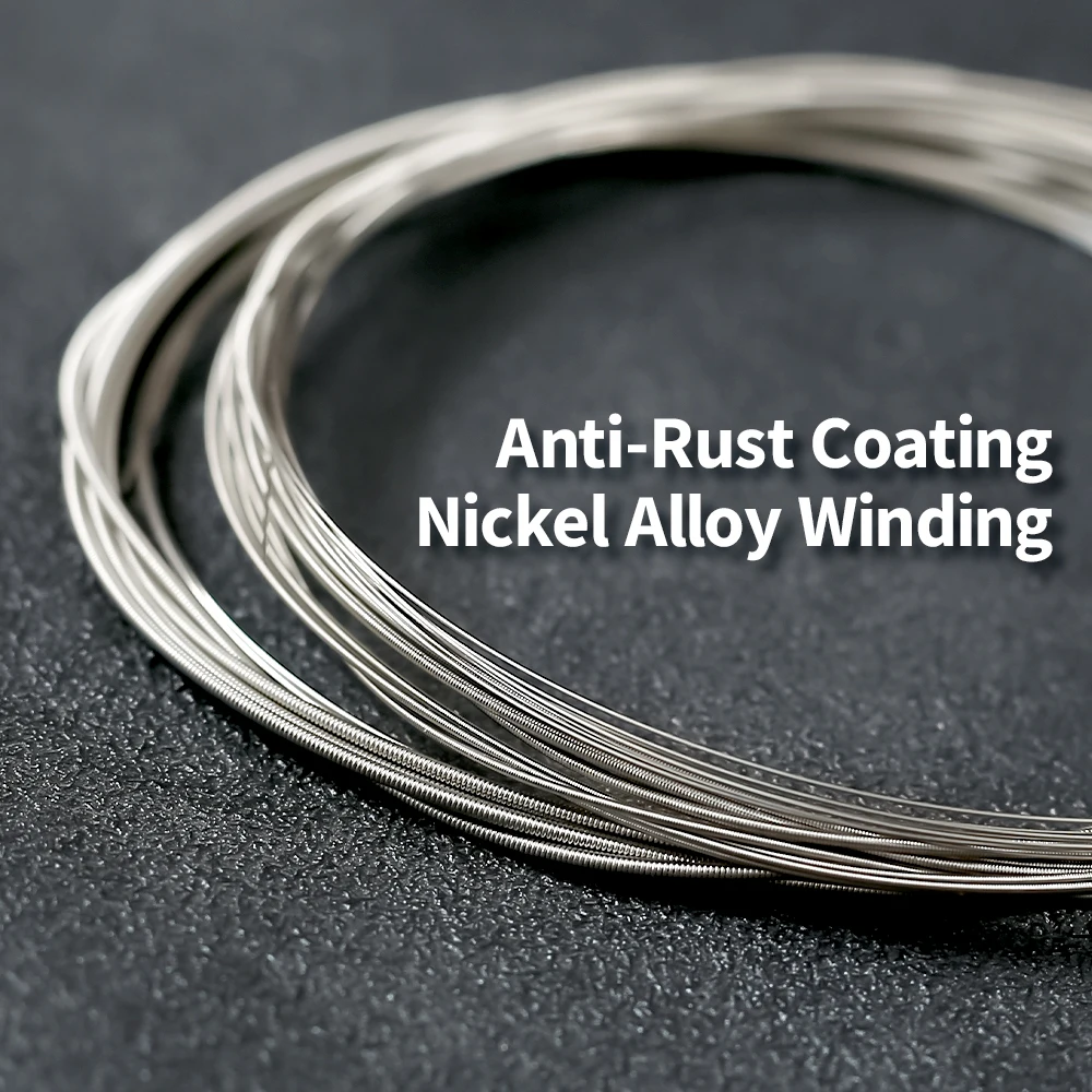 Alice AR900-SL Electric Guitar Strings 009-042 Bright Tone Anti-Rust 1/3 Sets Nickel Alloy For Beginner Pro thumbnail 3