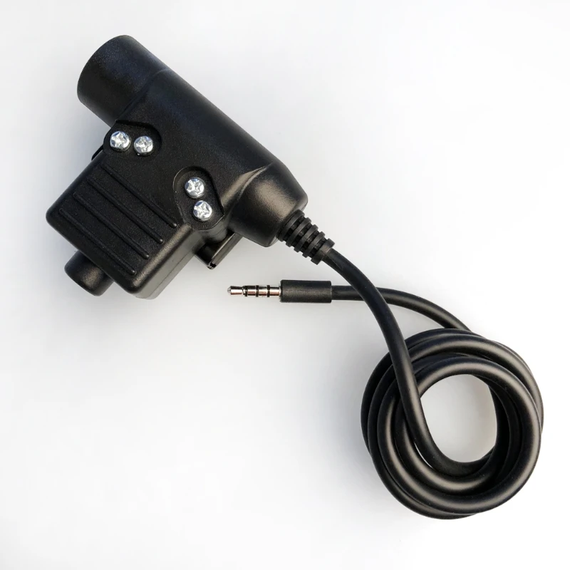 U94 PTT Headset Military Adapter for Z-Tactical for iPhone Cellphone 3.5mm Plug Drop Shipping thumbnail 6