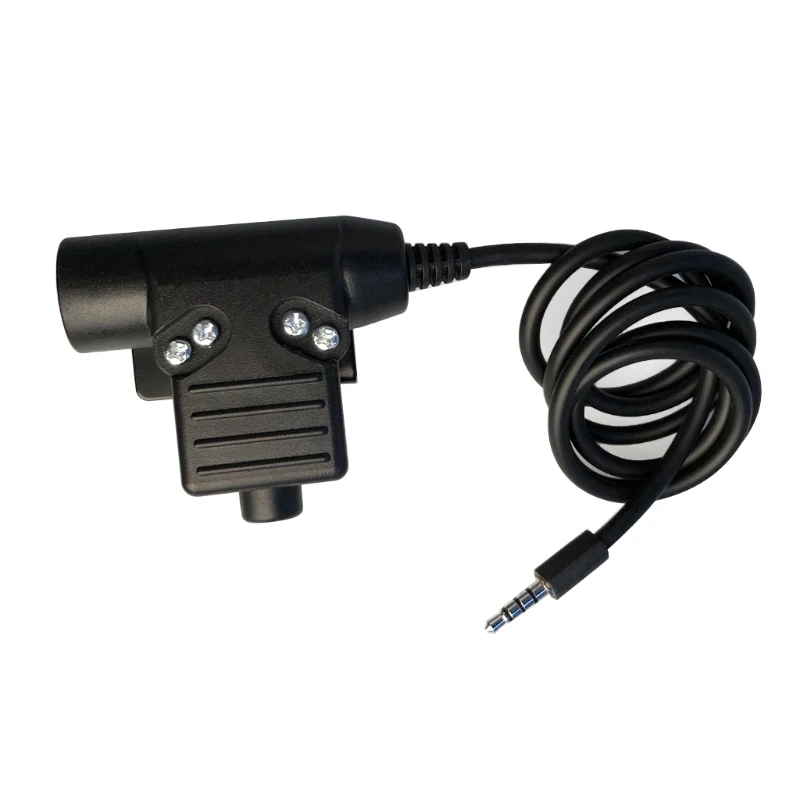 U94 PTT Headset Military Adapter for Z-Tactical for iPhone Cellphone 3.5mm Plug Drop Shipping thumbnail 2