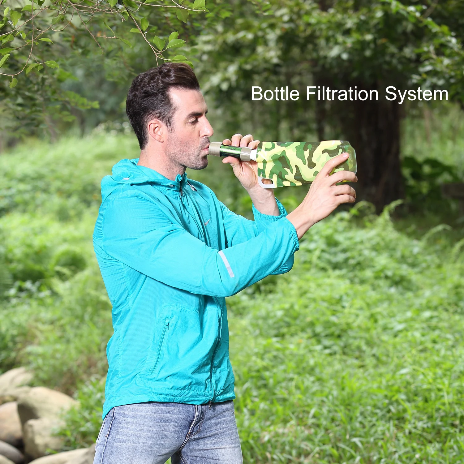 Miniwell L630 personal camping straw water filter survival equipment for drinking water thumbnail 3