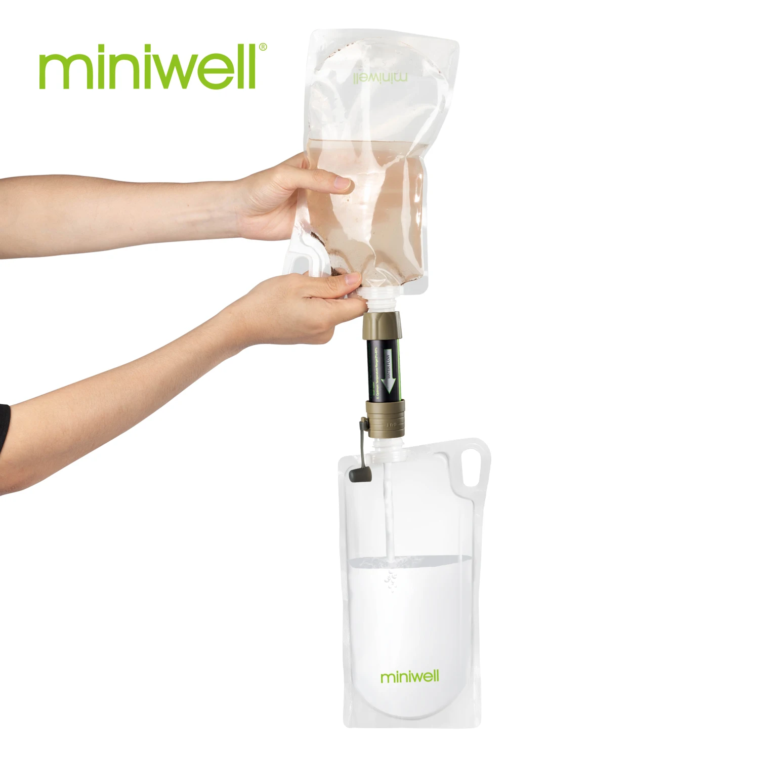 Miniwell L630 personal camping straw water filter survival equipment for drinking water thumbnail 5