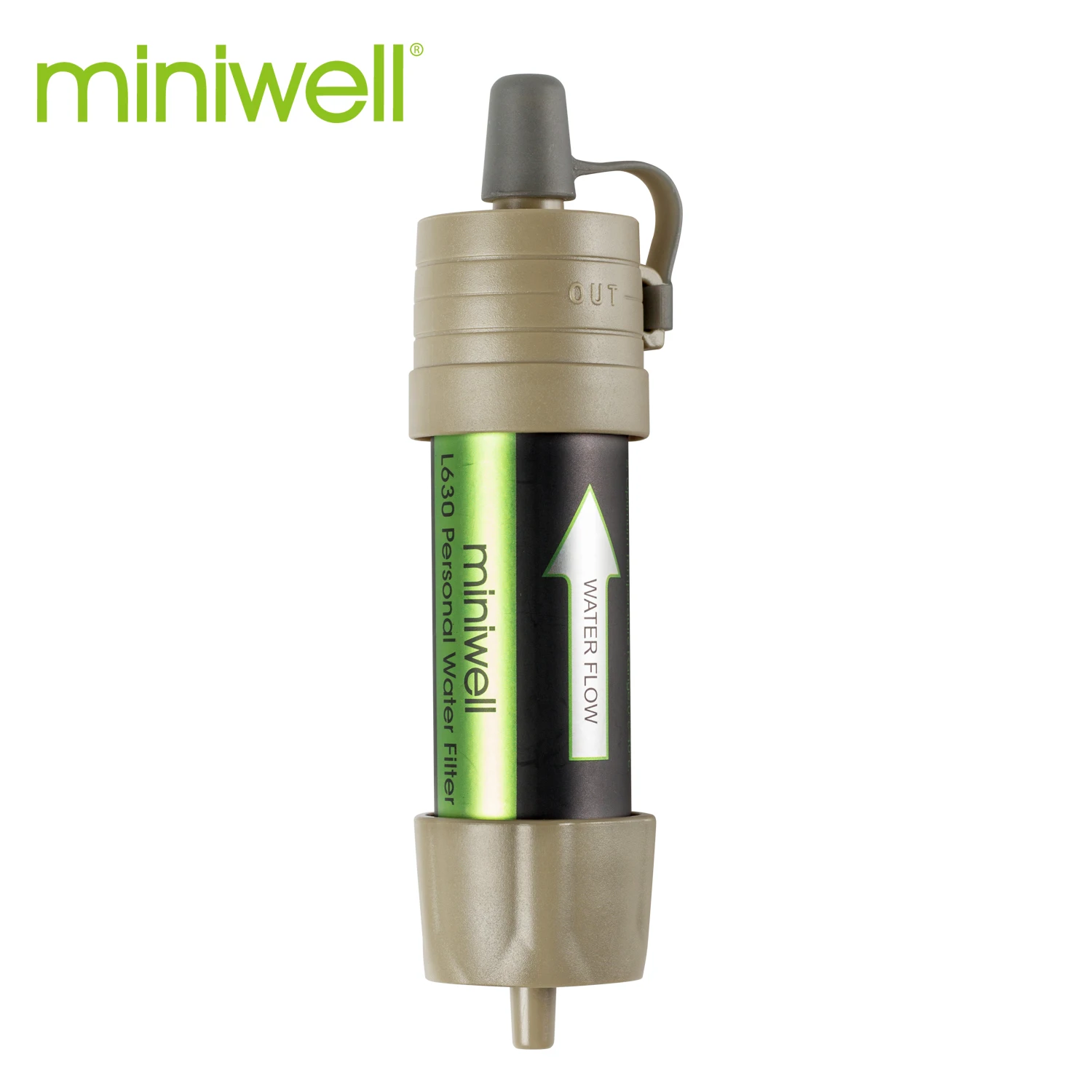Miniwell L630 personal camping straw water filter survival equipment for drinking water thumbnail 4