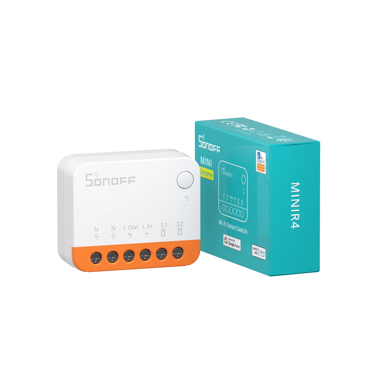 SONOFF Mini R4 Extreme Wifi Smart Switch External Switch Control Detach Relay Smart Home DIY Light Switch Via eWelink APP Alexa thumbnail 5
