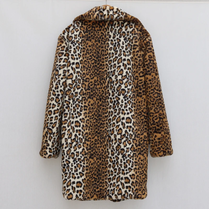 Winter Mink fur Long Section Men fur Coat Men's Business Casual Leather Jacket Fleece Warm Thick Fake Fur Coat thumbnail 5