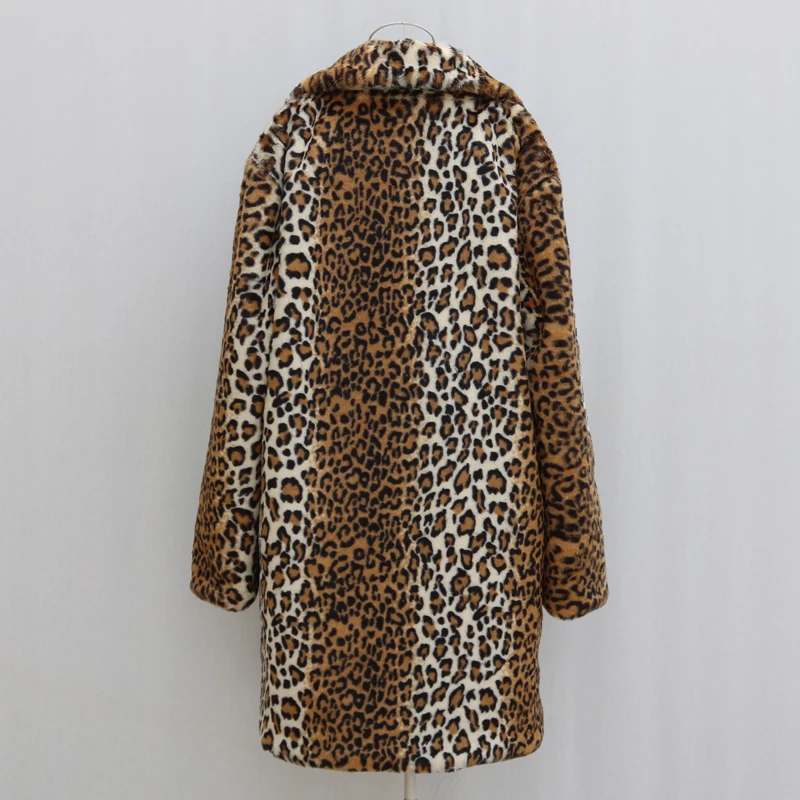 Winter Mink fur Long Section Men fur Coat Men's Business Casual Leather Jacket Fleece Warm Thick Fake Fur Coat thumbnail 2