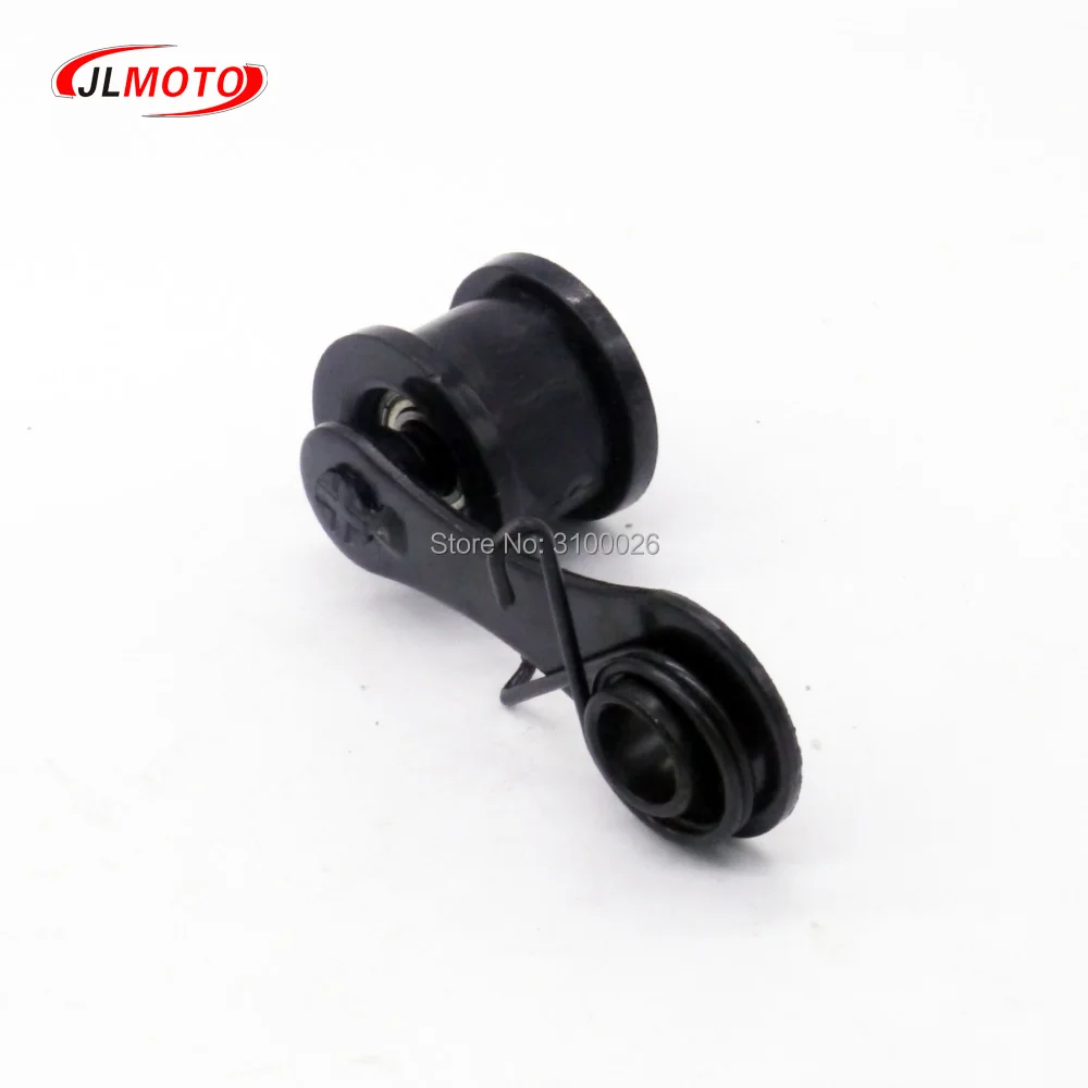 Chain Tensioner Spring Roller Slider Guide Adjuster Wheel Pulley Kit fit for Dirt Pit Mini Bike Moto ATV Quad Scooter Motor Part thumbnail 2