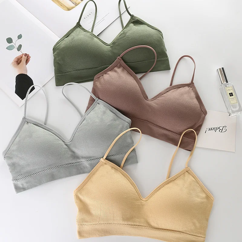 Sexy Sport Bra Top Backless Sports Bra Women Bra Tops Bralette V Neck Brassiere Sport Femme Seamless Underwear Push Up Sport thumbnail 2