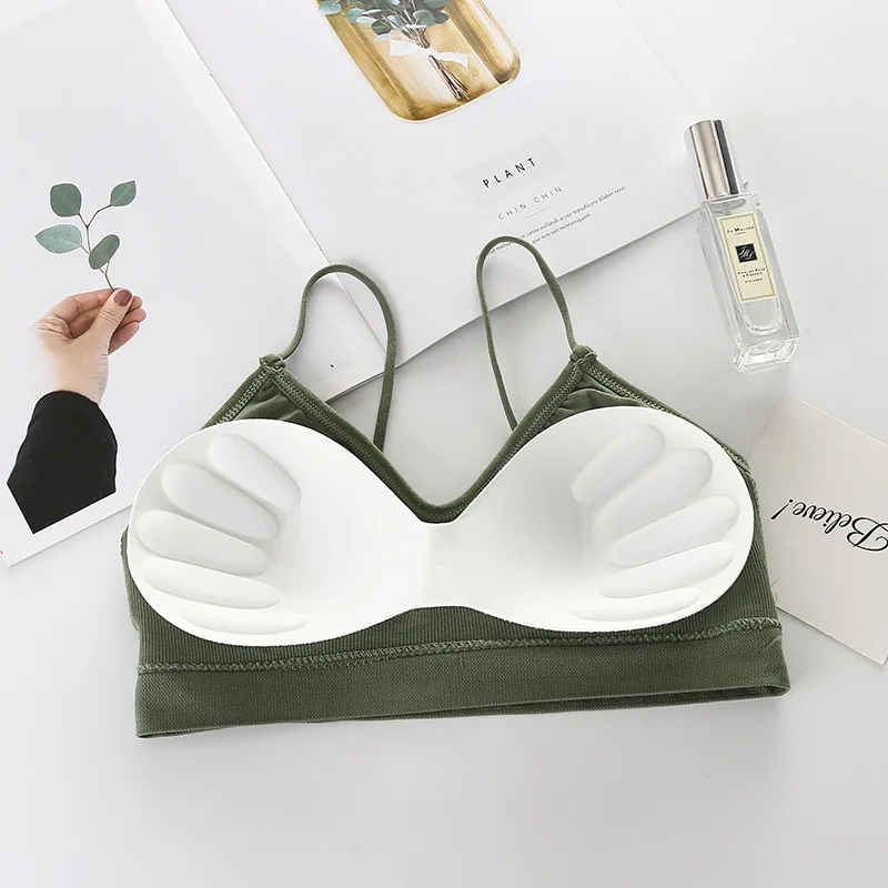 Sexy Sport Bra Top Backless Sports Bra Women Bra Tops Bralette V Neck Brassiere Sport Femme Seamless Underwear Push Up Sport thumbnail 4