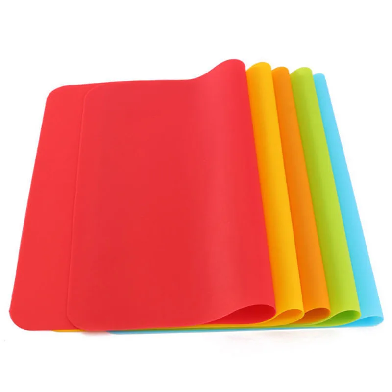 29*26cm Silicone Pad Mat Bakeware Mat Silicone Oven Heat Insulation Pad Cookies Mats Baking Liner Non-stick Thick Kitchen Tools