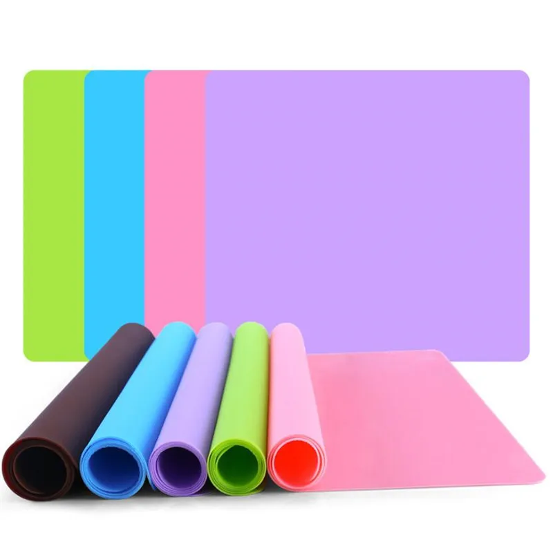 29*26cm Silicone Pad Mat Bakeware Mat Silicone Oven Heat Insulation Pad Cookies Mats Baking Liner Non-stick Thick Kitchen Tools thumbnail 2