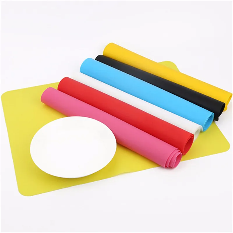 29*26cm Silicone Pad Mat Bakeware Mat Silicone Oven Heat Insulation Pad Cookies Mats Baking Liner Non-stick Thick Kitchen Tools thumbnail 3