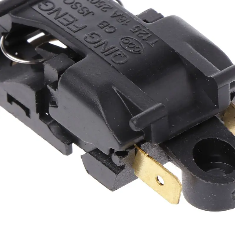 R9UD 1PC 16A Electric Kettle Thermostat Switch 2 Pin Terminal Kitchen Appliance Parts thumbnail 3