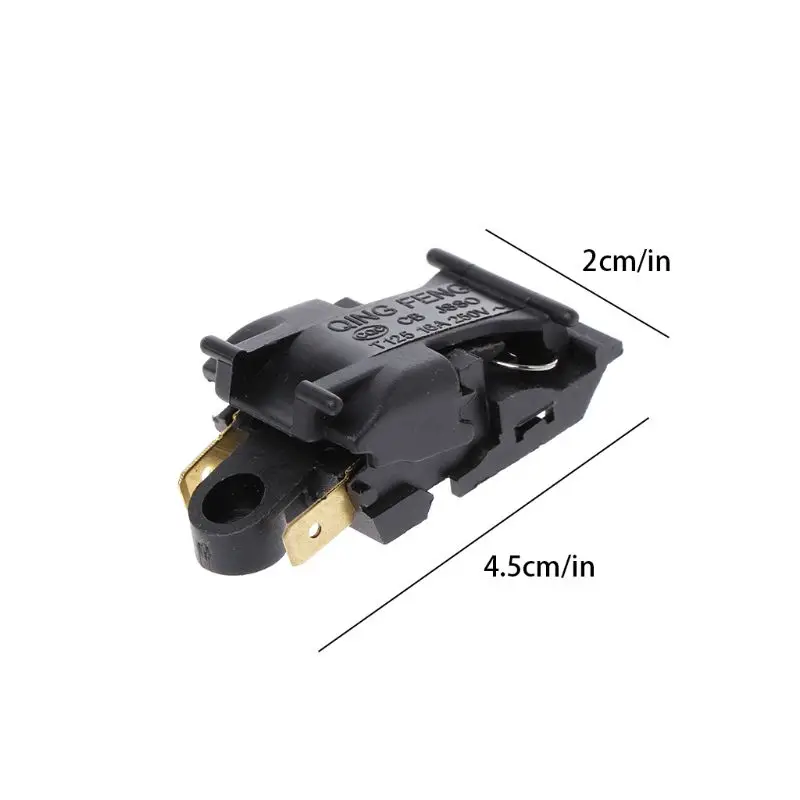 R9UD 1PC 16A Electric Kettle Thermostat Switch 2 Pin Terminal Kitchen Appliance Parts thumbnail 5